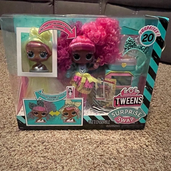 L.O.L. Surprise! Other - L.O.L. Surprise! Tweens Surprise Swap Doll - Pink and Yellow Hair